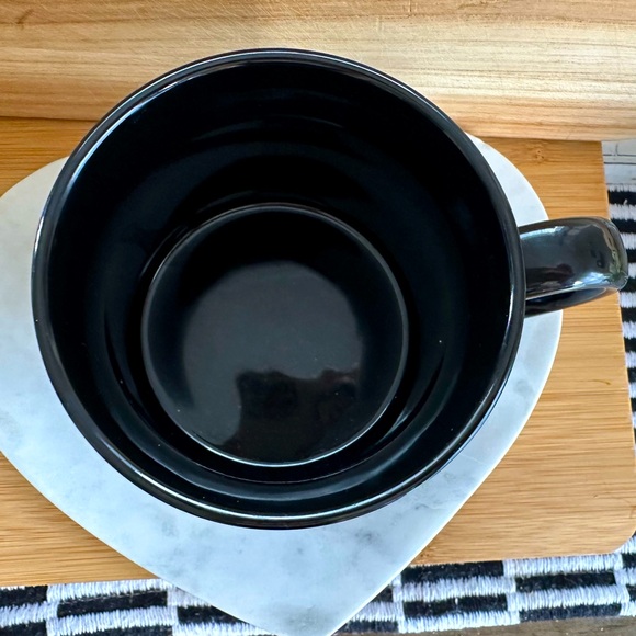 Starbucks Black Coffee Mug 12 Fl Oz 2017 - Picture 3 of 4